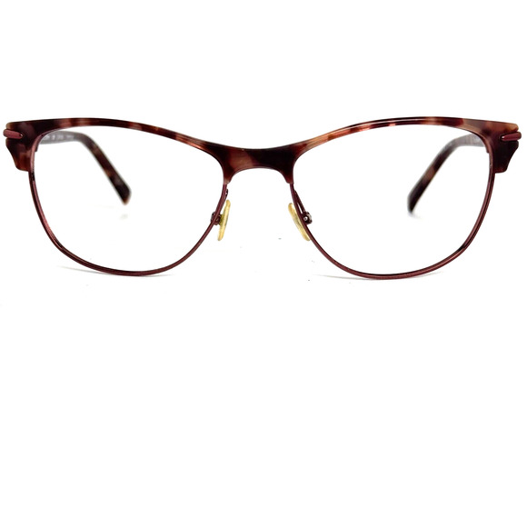 Cole Haan CH 1008 Eyeglasses Eggplant Tortoise 51-16-135 H15261 - Picture 1 of 9